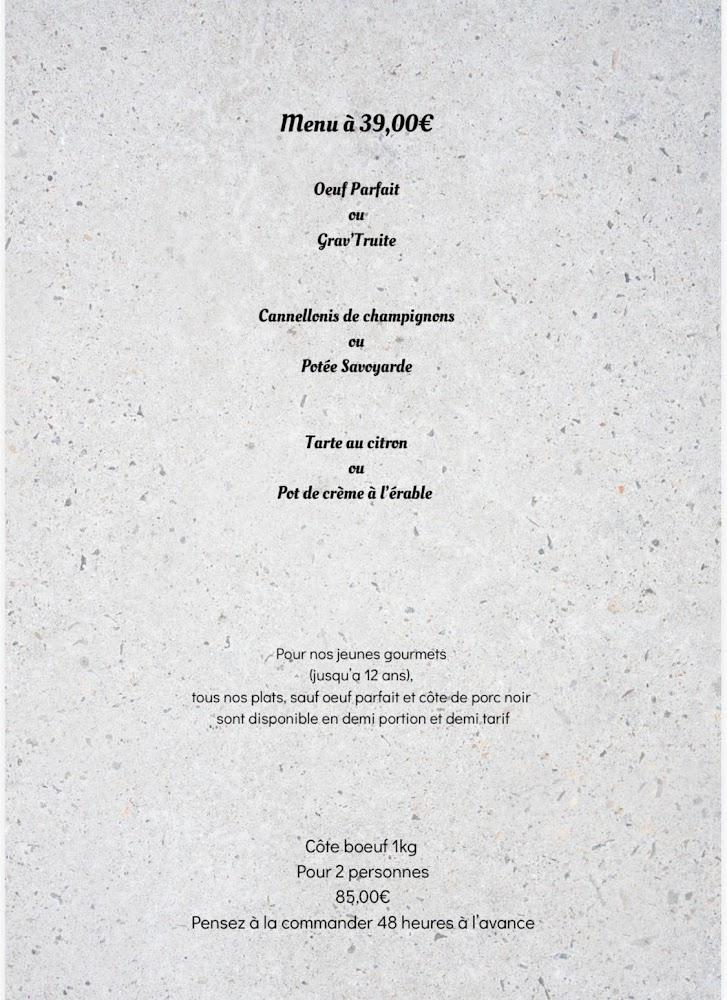 LE PLACARD - Menu Image 3